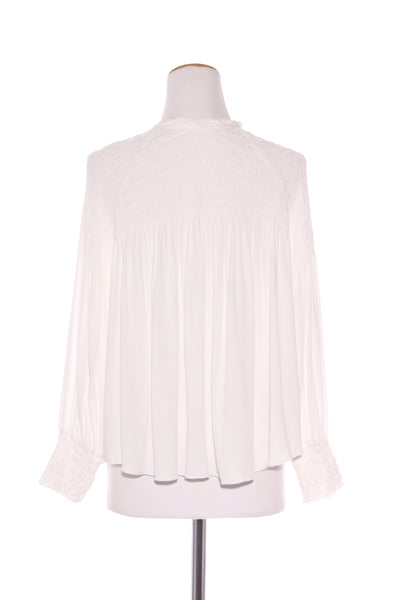 SASS - Balloon sleeve shirred Teagan top - Creamy white! 14