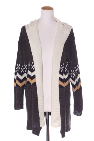 UNIQ - Hooded knit cardi! 12-14