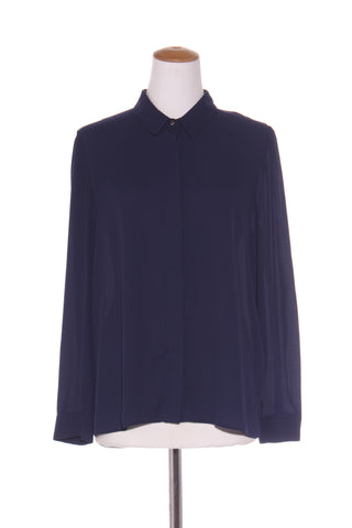 DOROTHY PERKINS - Navy textured button front shirt! 16