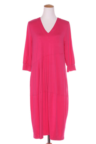JIGSAW - Diagonal pink dress with pockets! 12