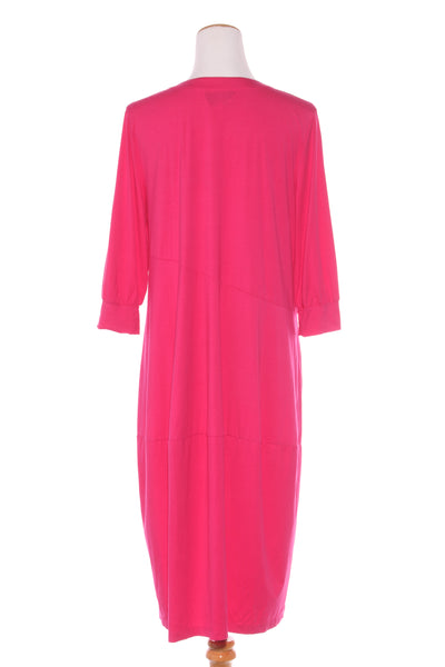 JIGSAW - Diagonal pink dress with pockets! 12