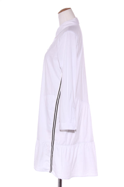 OH3 - Cotton side stripe shirt dress! 12