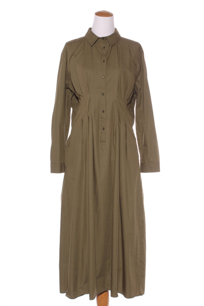 ZARA - Pintuck waist cotton shirt dress! 16