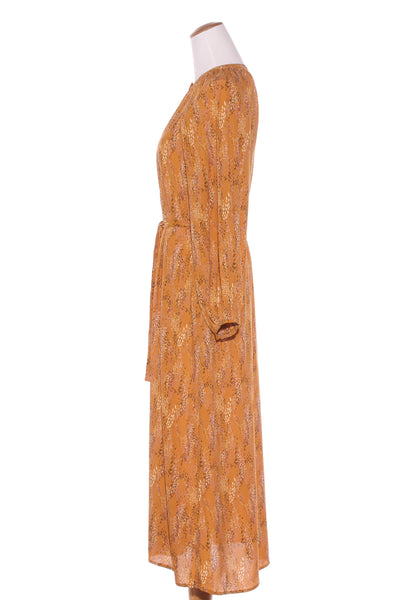 STELLA + GEMMA (BN) Mustard print maxi dress! 10