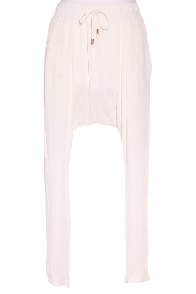 PRETTY BASIC - Cream drop crotch pant! 8