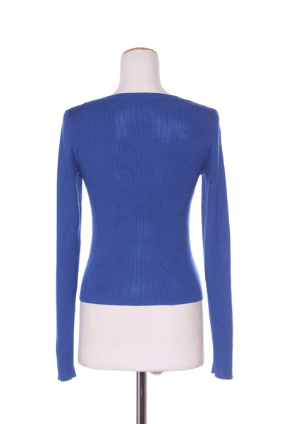 ANKO - Blue rib knit L/S top! 14