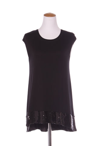 FEATHERS (AU) Sequin hem soft viscose tank! 12