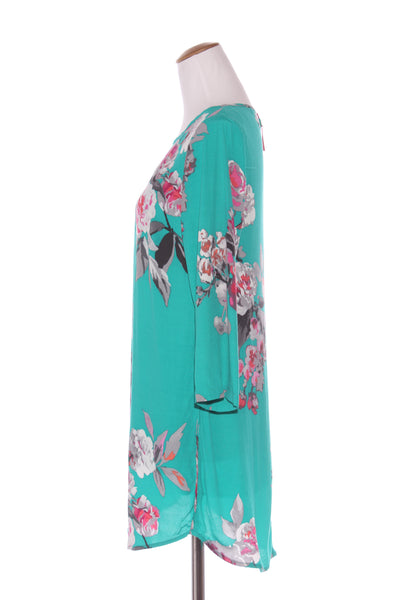 JOULES - Green floral dress! 10-12