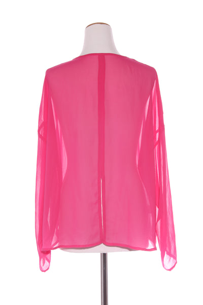 HARRÏE & SAM (NZ) Pink chiffon Tomi top! 8-14