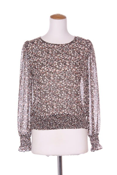 AMONG THE BRAVE - Posy print shirred blouse! 8