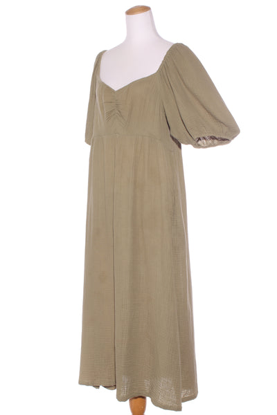 SPORTSGIRL - Textured cotton sweetheart maxi dress! 18