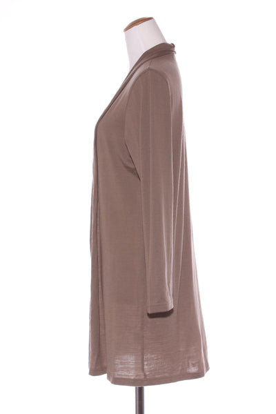 EBONY - Brown long merino cardi! 14