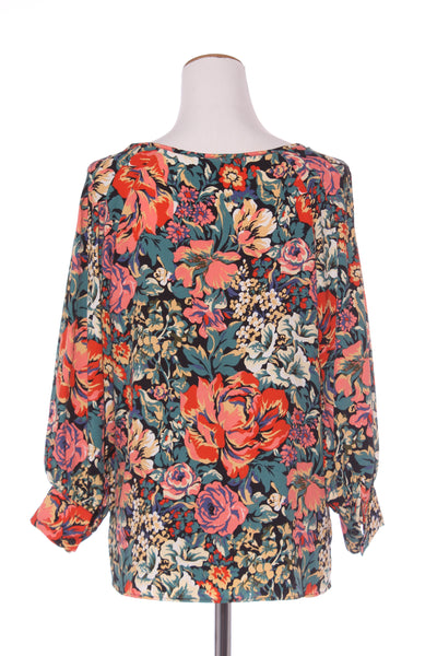 ZAFINA - Floral print balloon sleeve top! 10