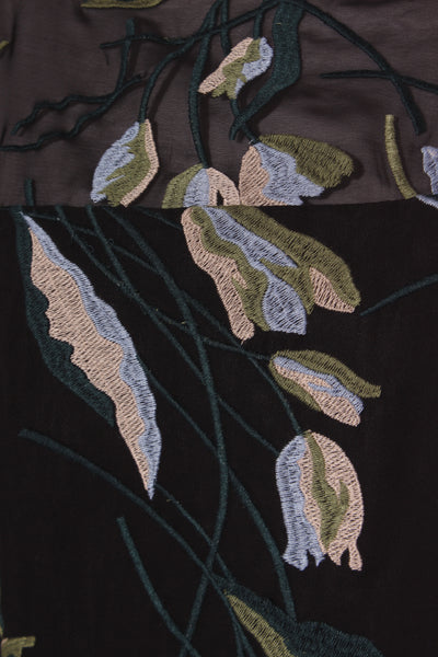 WILSON TROLLOPE (NZ) Embroidered floral mesh dress! 14