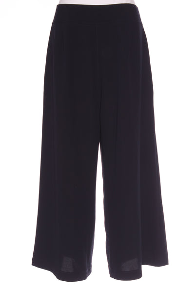 VERONIKA MAINE - Double weave button culottes - Navy! 14