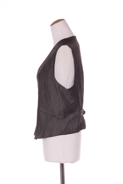 REPERTOIRE (NZ) "Biba" waistcoat - Grey sheen! 12