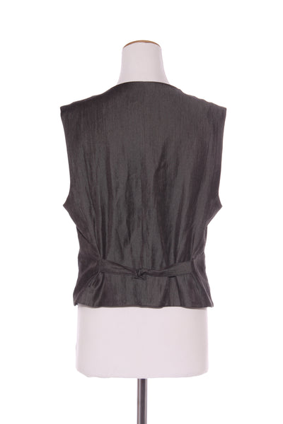 REPERTOIRE (NZ) "Biba" waistcoat - Grey sheen! 12
