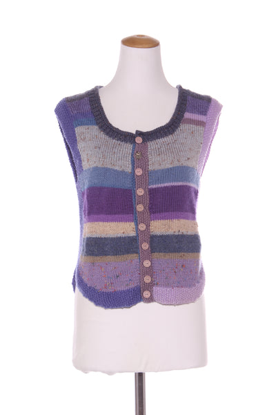 HANDMADE wool knit waistcoat! 12