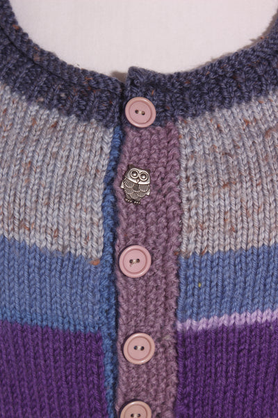 HANDMADE wool knit waistcoat! 12