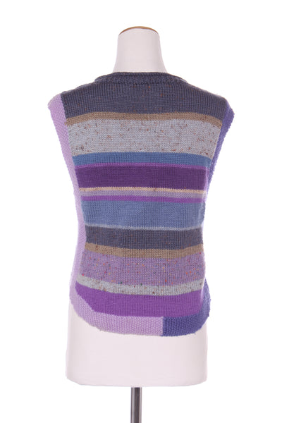 HANDMADE wool knit waistcoat! 12