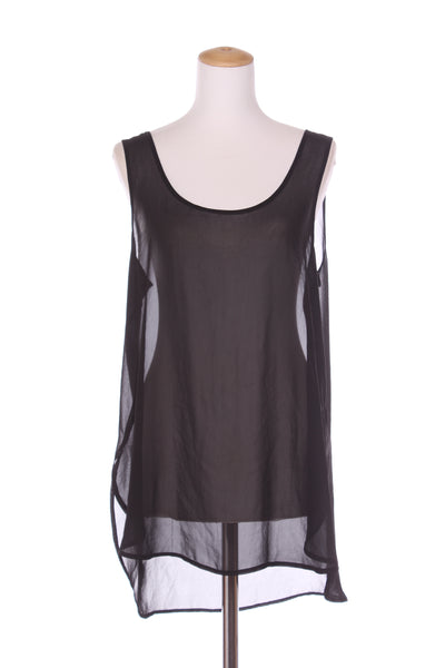 MOOCHI - Faithfuls (NZ) "Saviour" black chiffon tank! 10