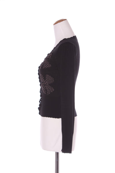 ALANNAH HILL - Silk bow soft knit cardi! 8