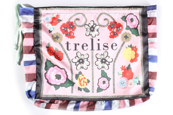TRELISE COOPER - Floral printed silky dust bag!