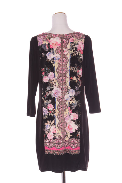 WHO'S HENRI? - Print panel jersey knit dress! 12