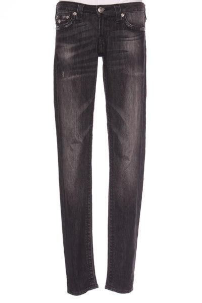 TRUE RELIGION - Low rise skinny jeans - Washed black! 27