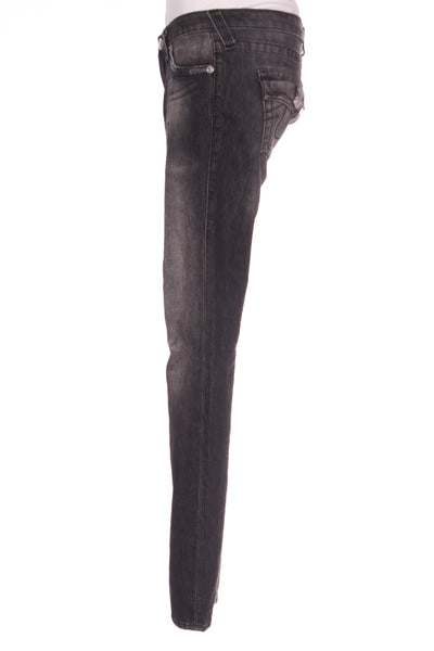 TRUE RELIGION - Low rise skinny jeans - Washed black! 27