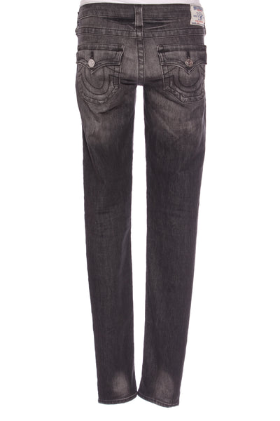 TRUE RELIGION - Low rise skinny jeans - Washed black! 27