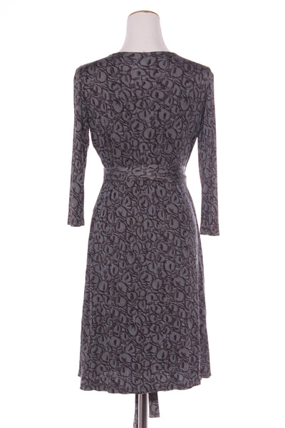 LK BENNETT - Vintage silk knit wrap dress! 12