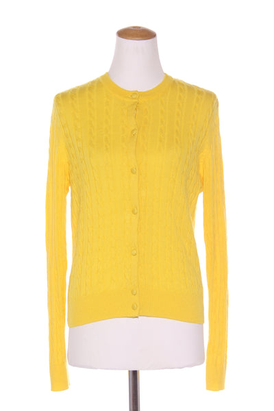 KATE SYLVESTER - Super soft cable knit Winnie cardi - Yellow! 14