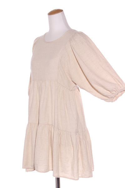 AMONG THE BRAVE - Provocation puff sleeve dress! 8-10