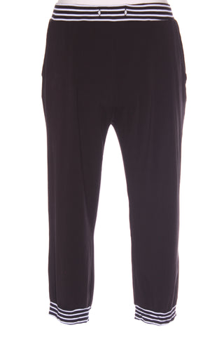 ZAFINA - Stripe trim 3/4 pants! 8