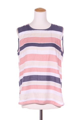 TRENERY - French linen stripe tank! 12
