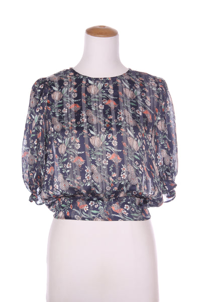 IVY & JACK "Siena" floral tie back top! 8