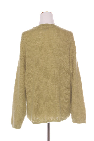MOOCHI "Server" mohair + merino sweater! 10-12
