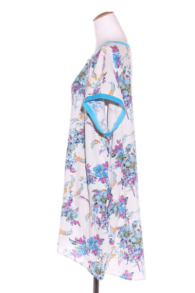 HGMY - Floral linen blend dress! 14