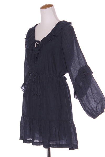 AMONG THE BRAVE - Ruffled billow sleeve mini dress! 12