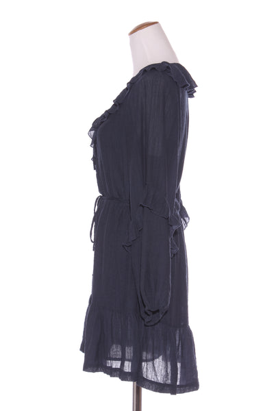 AMONG THE BRAVE - Ruffled billow sleeve mini dress! 12
