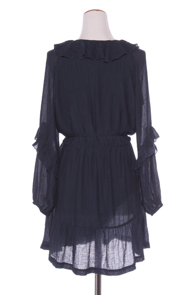 AMONG THE BRAVE - Ruffled billow sleeve mini dress! 12