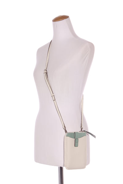 MINX (LN) Leather call me bag - Ivory/sage!