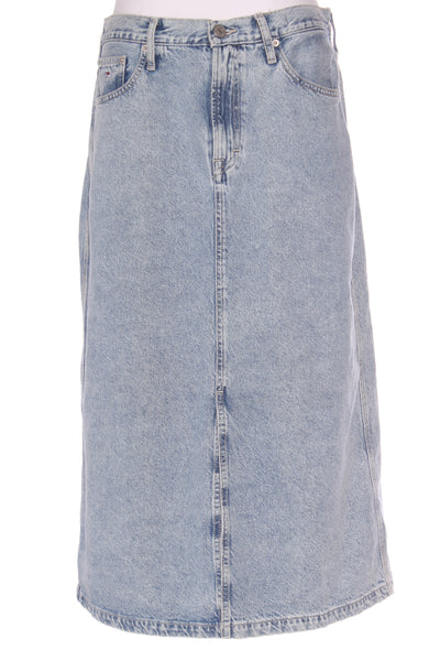 TOMMY JEANS "Clare" midi denim skirt! 14