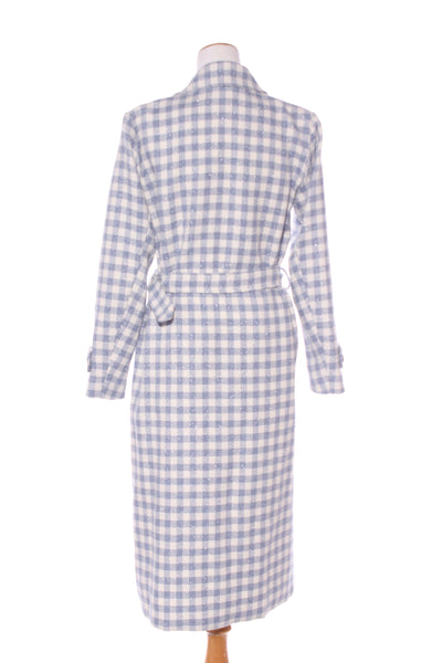 AMAYA  Giselle" metallic check print coat! 10