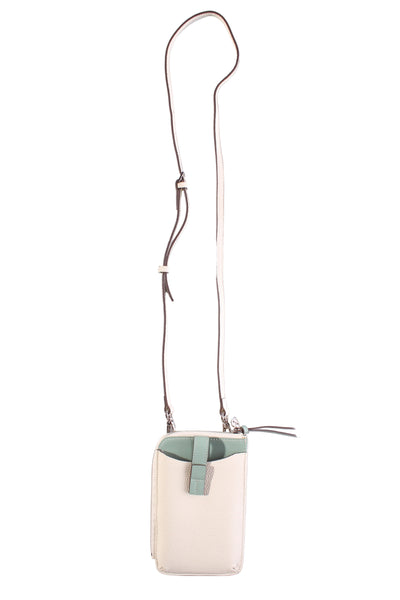 MINX (LN) Leather call me bag - Ivory/sage!