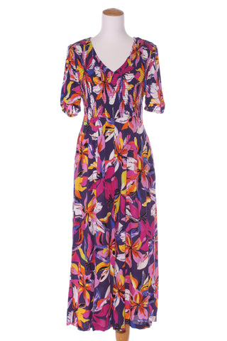 BOHO - Shirred floral wide leg jumpsuit! 12