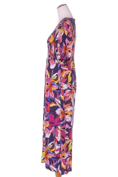 BOHO - Shirred floral wide leg jumpsuit! 12