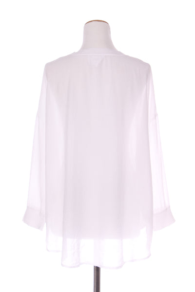 MINERAL - Textured self patterned white top! 14