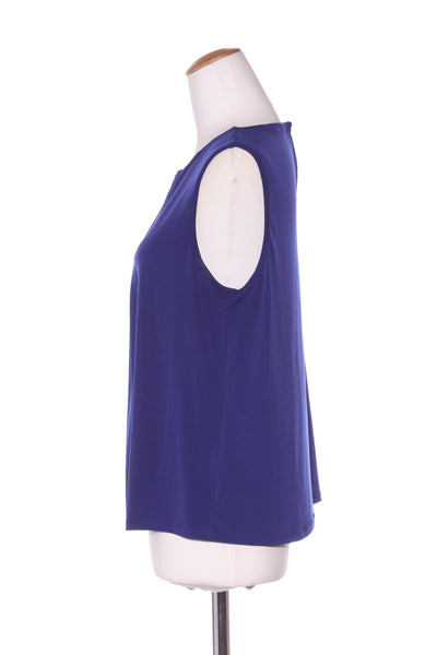 JACQUI.E - Cobalt pleat front sleeveless top! 14